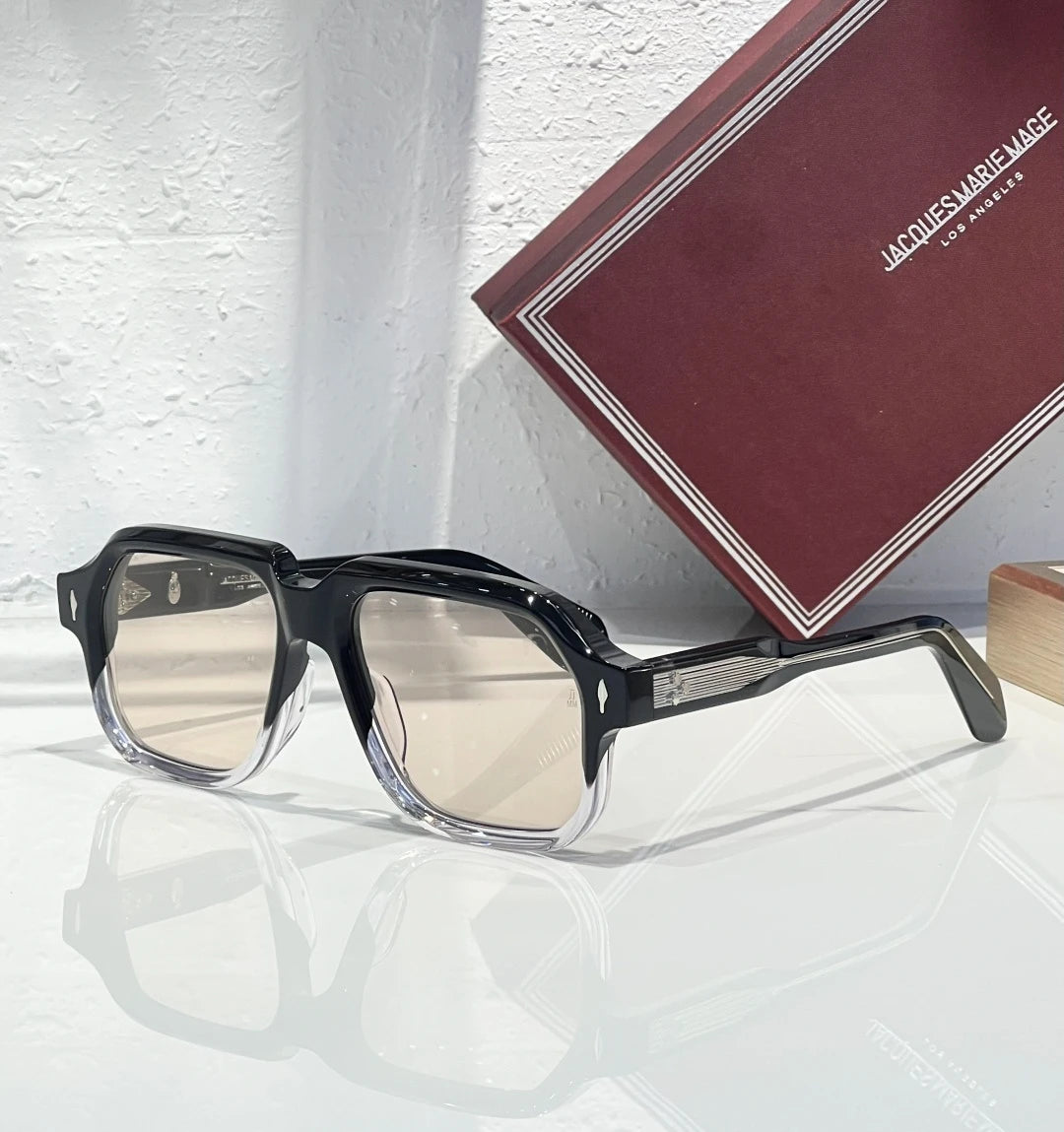 JMM Challenger sunglasses Black x Transparent