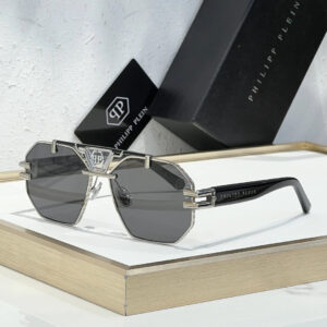 Plein Hera SPP077V sunglasses Black x Silver