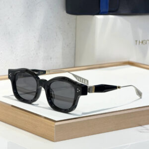 Henri V2 sunglasses Black x Gold x Black Lens