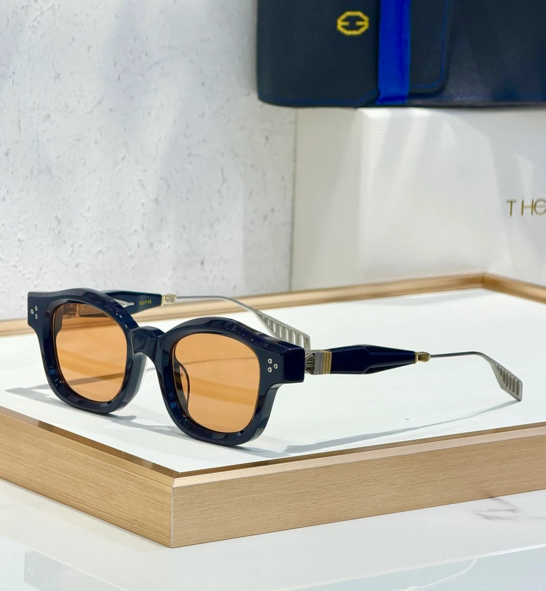 Henri V2 sunglasses Blue x Orange Lens
