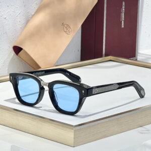 JMM Jules sunglasses Black x Blue Lens