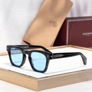 JMM Rawlins sunglasses Black x Blue Lens