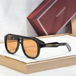 JMM Jasper sunglasses Black x Orange Lens