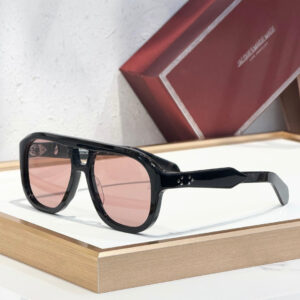 JMM Jasper sunglasses Black x Pink Lens