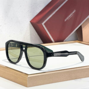 JMM Jasper sunglasses Black x Green Lens