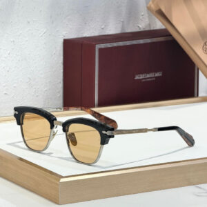 JMM Sartre sunglasses Black x Orange Lens