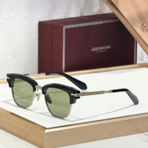 JMM Sartre sunglasses Black x Green Lens