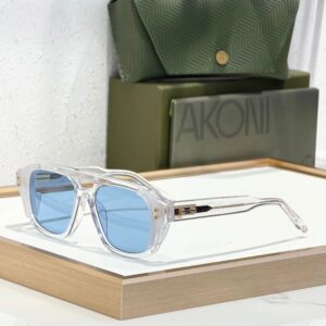 Phoenix AKS-517 sunglasses Transparent x Blue Lens
