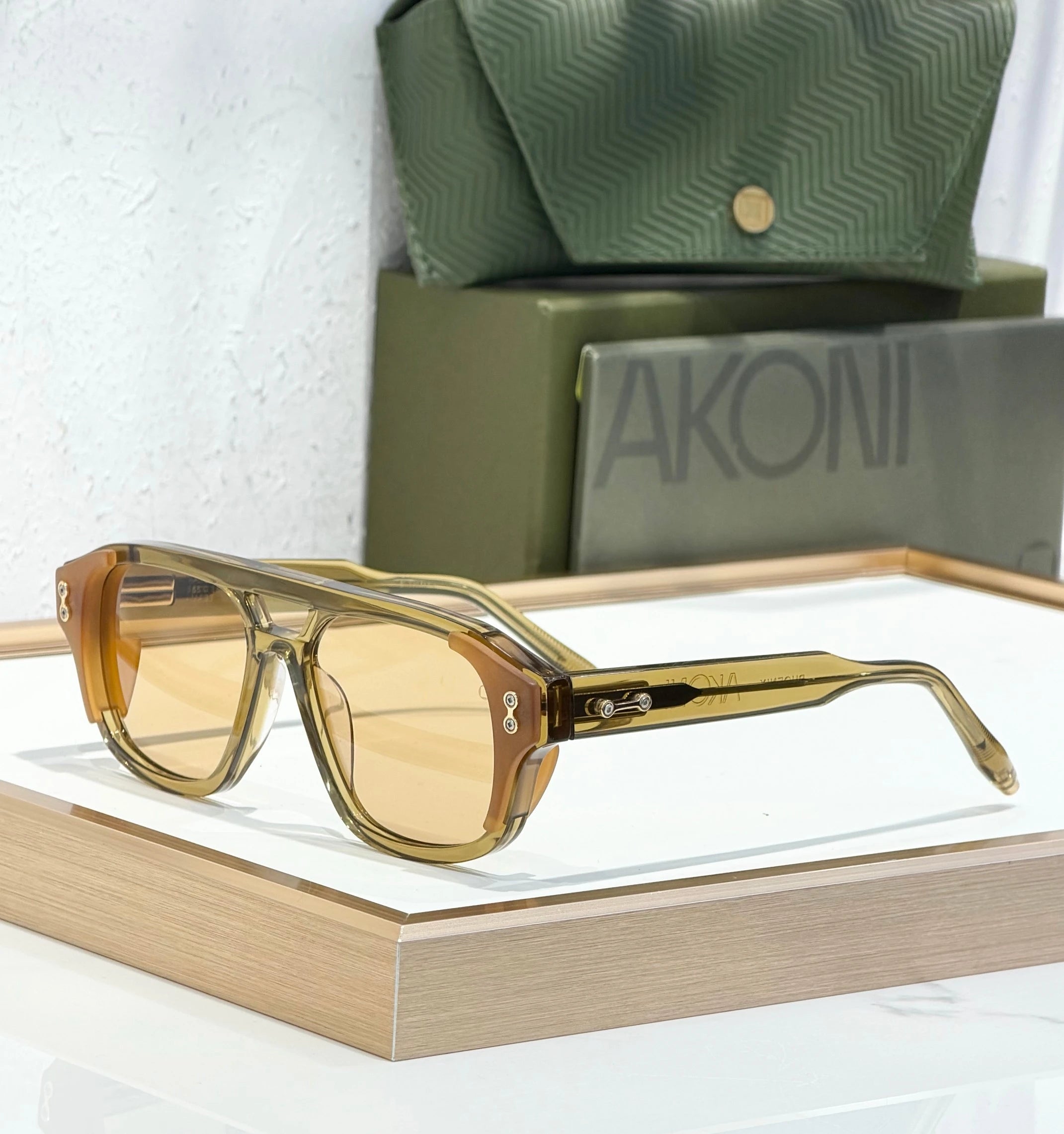 Phoenix AKS-517 sunglasses Champagne Crystal