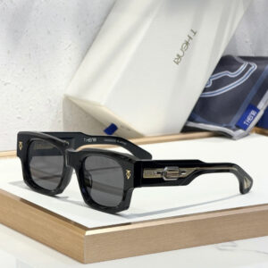 Henri Dusenberg sunglasses Black x Gold x Black Lens