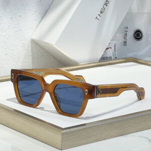 Henri UTOPIA sunglasses Camel x Blue Lens
