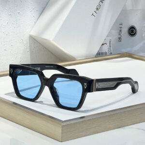 Henri UTOPIA sunglasses Black x Blue Lens