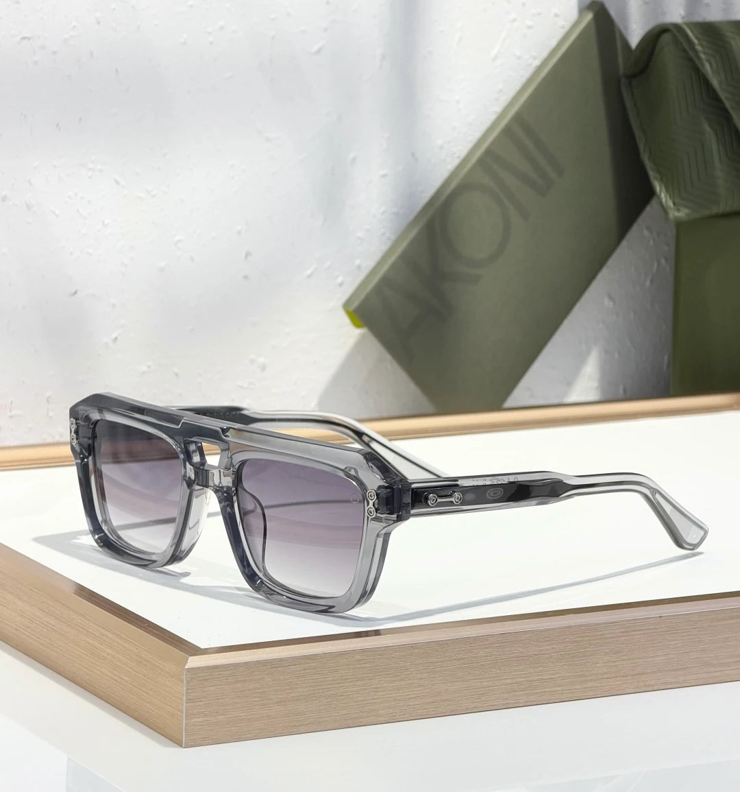 Perseus AKS-531 sunglasses Crystal Grey - Luxury sunglasses - SezLuxe Egypt