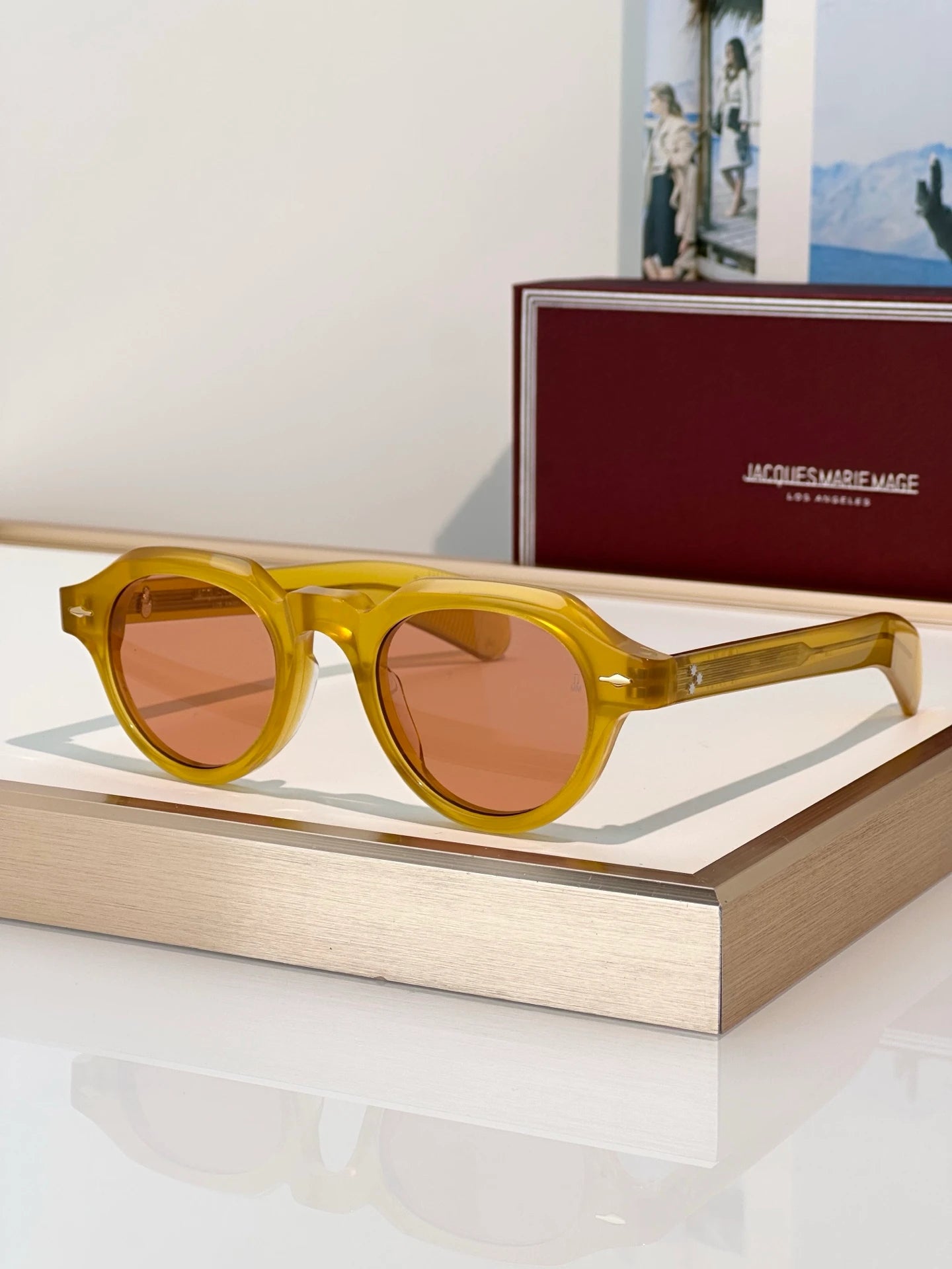 JMM Kellerman sunglasses Crystal Yellow