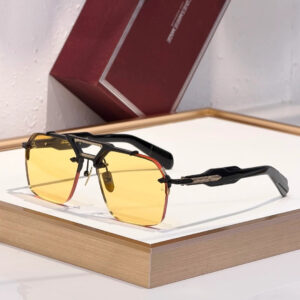 JMM Silverton sunglasses Black x Yellow Lens