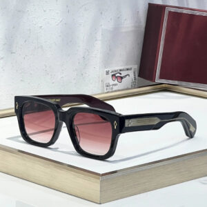 JMM Enzo Epoxy sunglasses Black x Gold x Red Gradient Lens