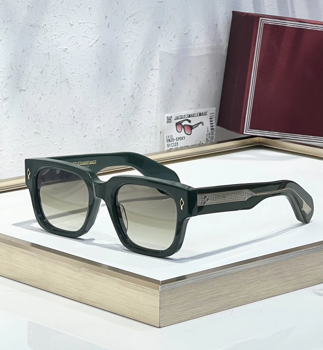 JMM Enzo Epoxy sunglasses Olive Green