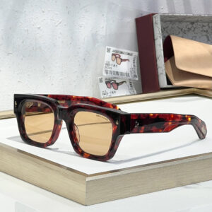 JMM 10th Enzo sunglasses Black x Fire Brown