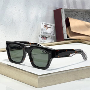 JMM 10th Enzo sunglasses Havana x Green Lens