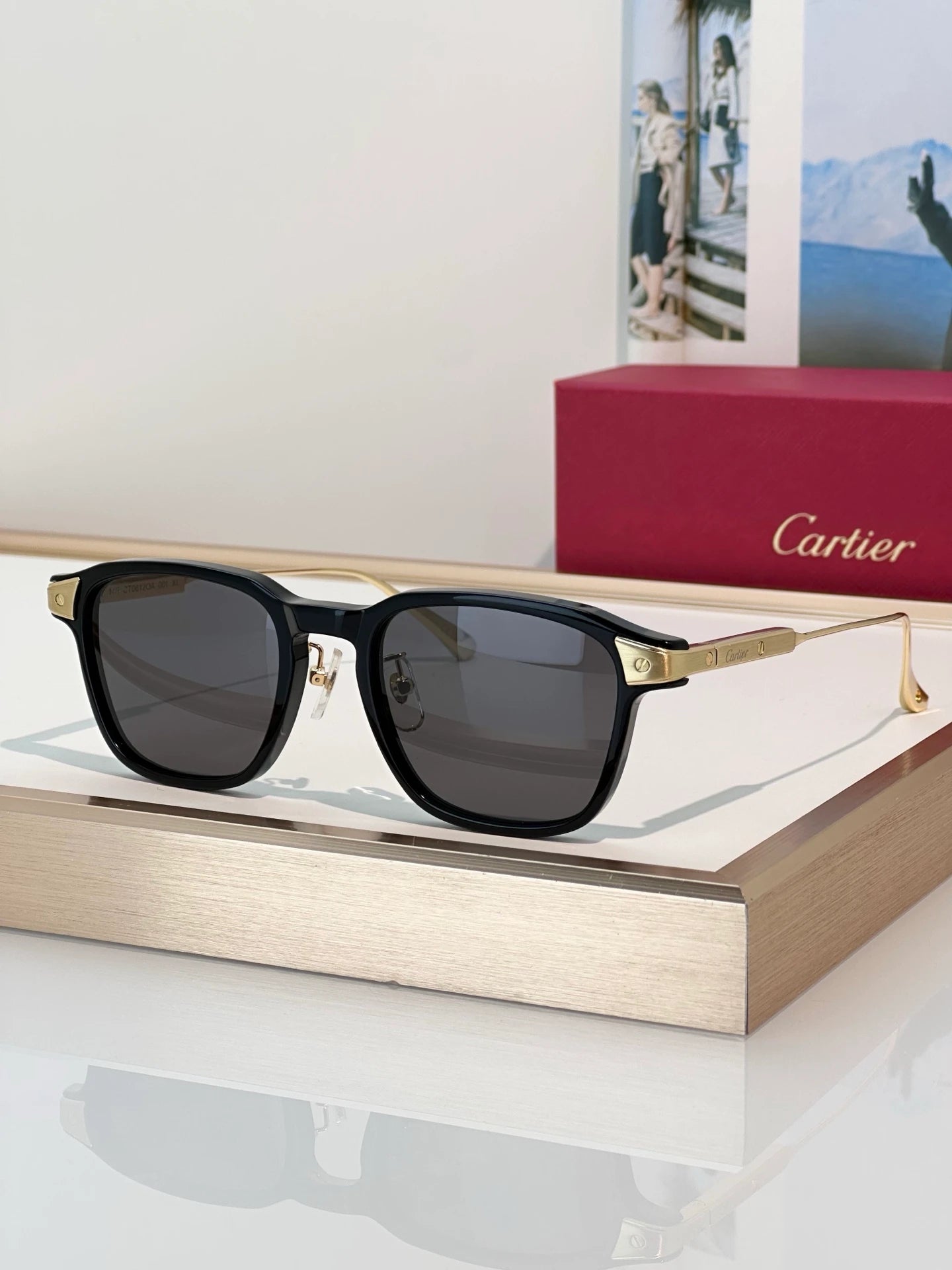 Exception CT0612OA sunglasses Black x Gold x Black Lens