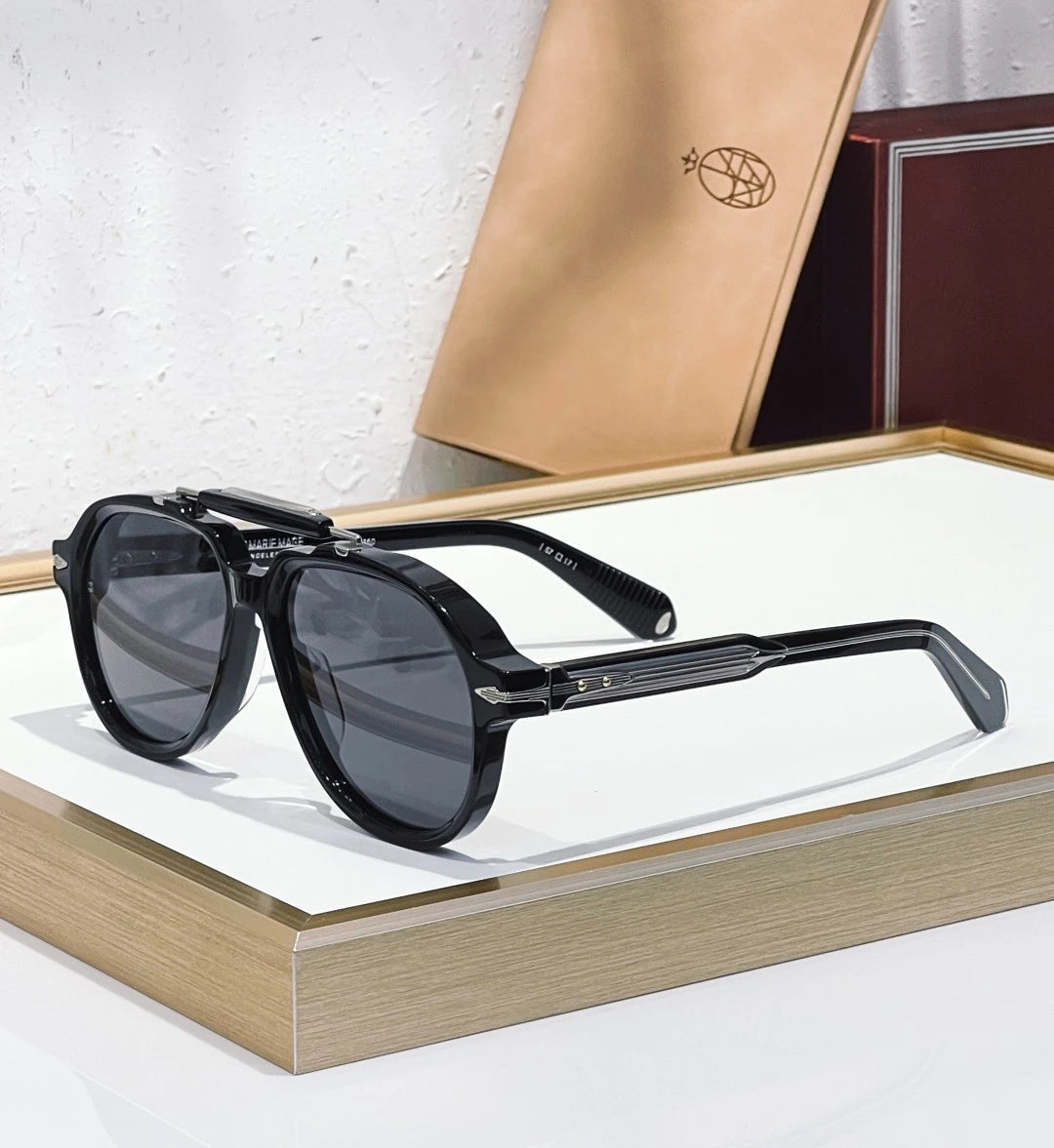 JMM Ayrton Senna 1991 sunglasses Black