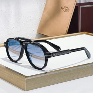 JMM Ayrton Senna 1991 sunglasses Black x Blue Gradient Lens