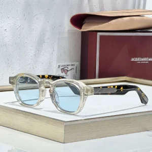 JMM Zephirin 10th anniversary sunglasses Crystal Champagne x Blue lens - SezLuxe Egypt