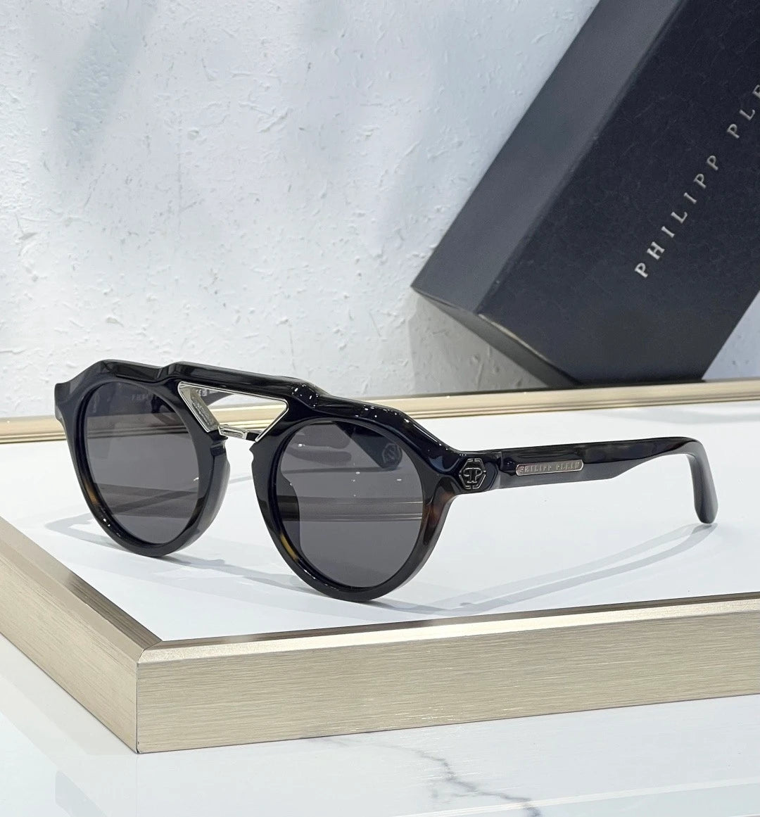 Plein SPP045 sunglasses Havana