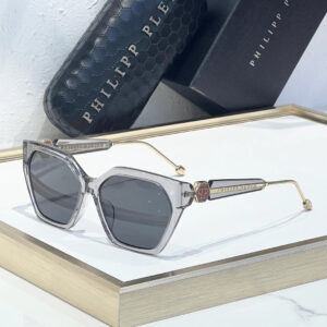 Plein Queen VPP068S sunglasses Crystal Grey
