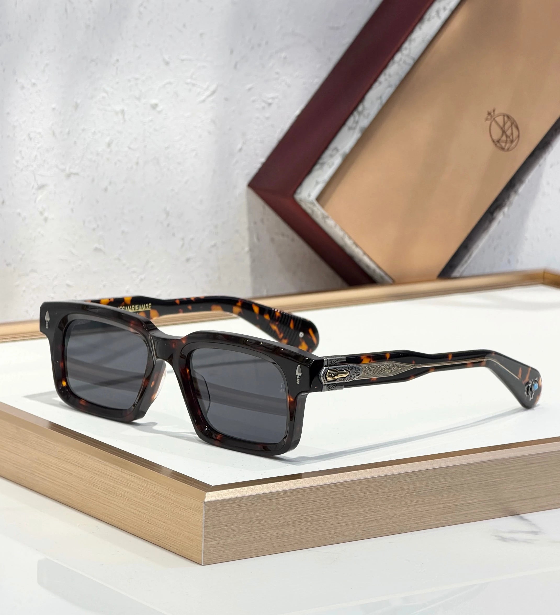 JMM Belvedere sunglasses Fire Black