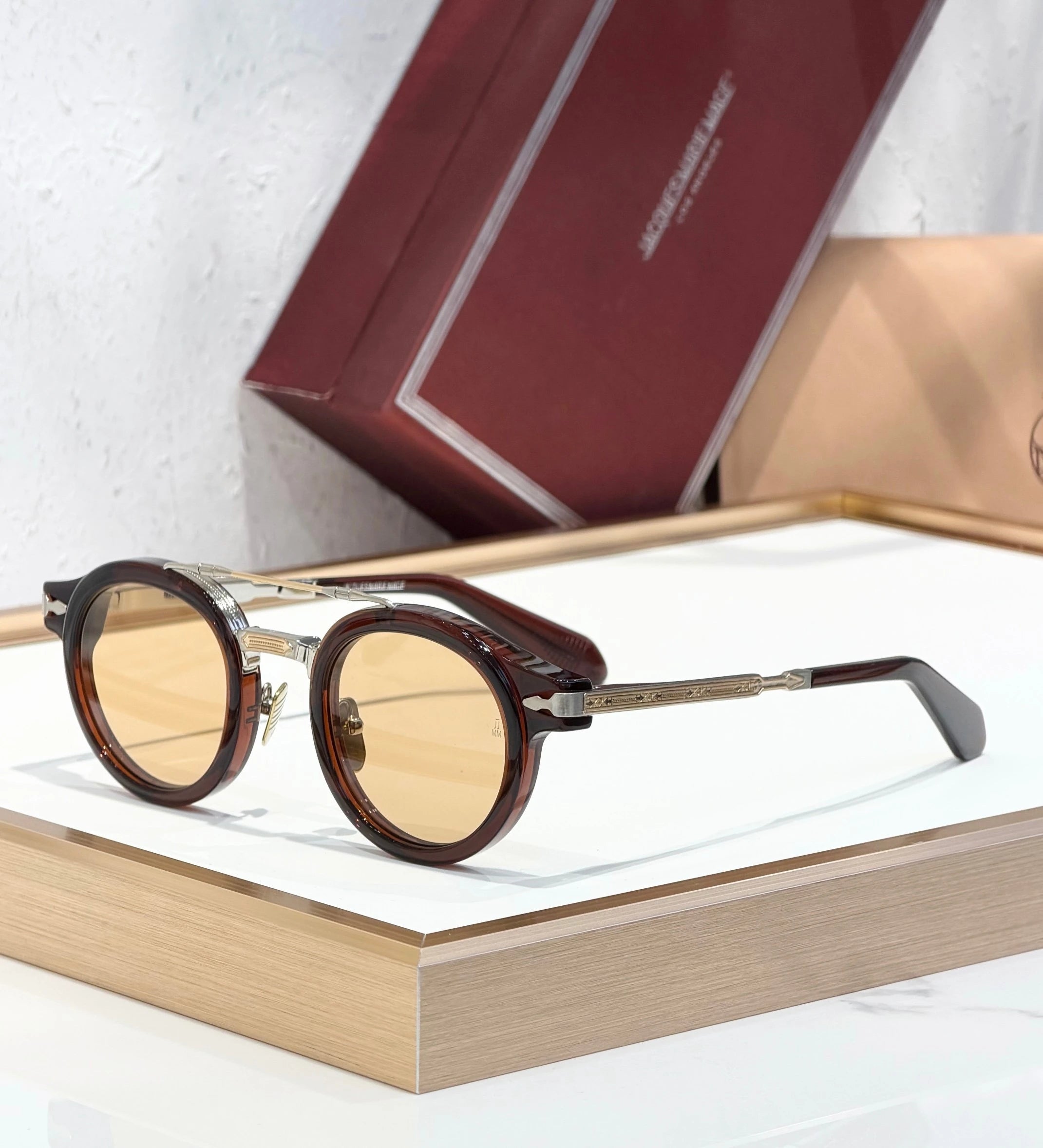 JMM DELAGE sunglasses Brown Tortoise