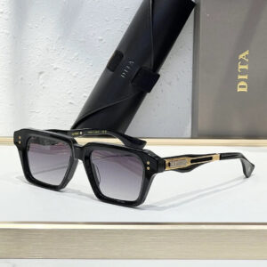 Detron DTX459 sunglasses Black x Gold x Black Lens