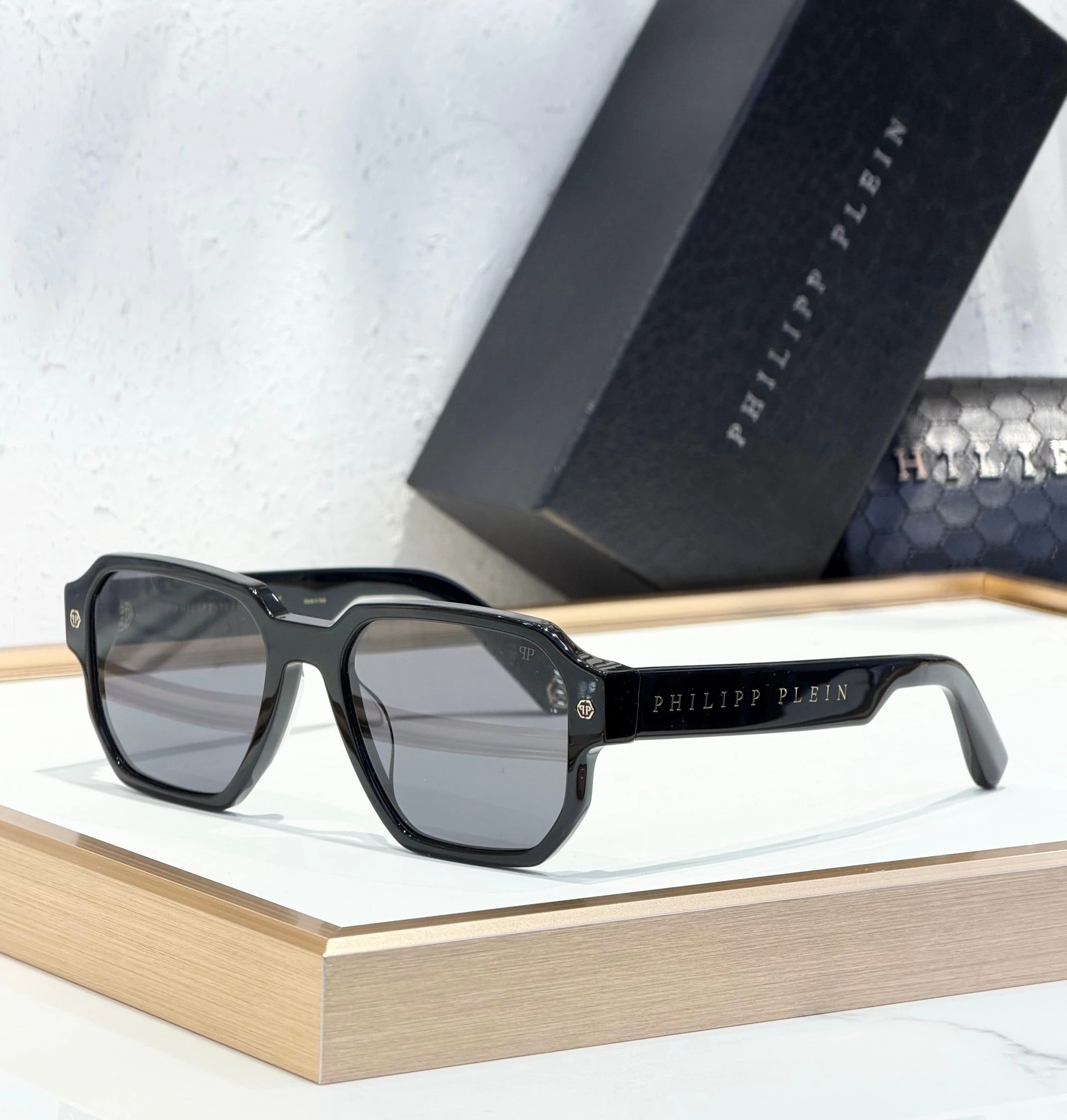 Plein STUD VPP199V sunglasses Black