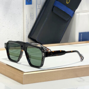 Henri Skyline sunglasses Havana x Green Lens