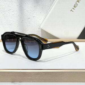 Henri DINO sunglasses Black x Blue Lens