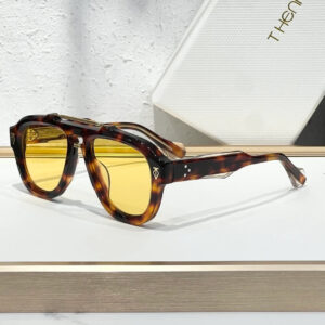 Henri DINO sunglasses Havana x Yellow Lens