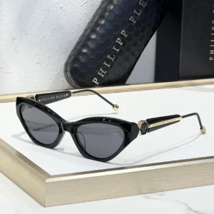 Plein Prescription VPP069S Black sunglasses with Black lens - SezLuxe Egypt