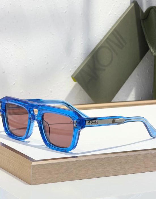 Perseus AKS-531 sunglasses Crystal Blue x Red Lens - SezLuxe Egypt