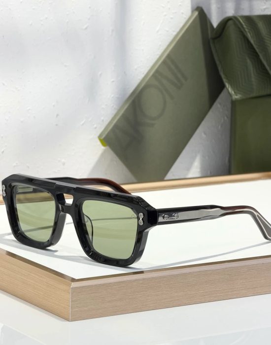 Perseus AKS-531 sunglasses Black x Green Lens - SezLuxe Egypt