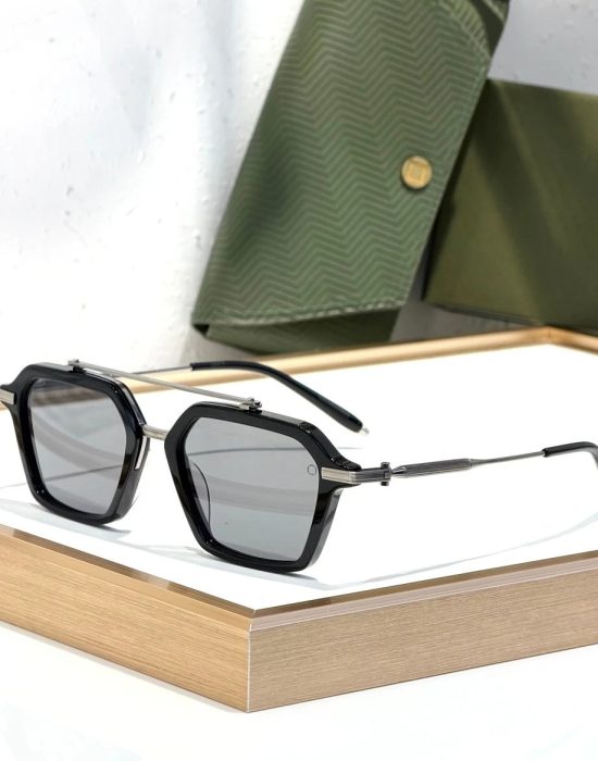AKONI Akari AKX-413 sunglasses Black x Silver - Luxury sunglasses - SezLuxe Egypt