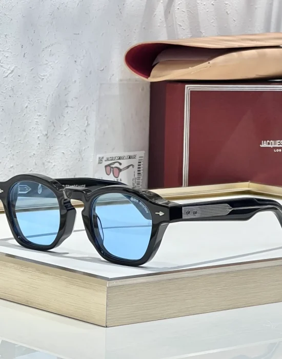 JMM Zephirin 10th anniversary sunglasses Black with Blue lens - SezLuxe Egypt